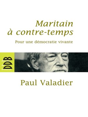 cover image of Maritain à contre-temps